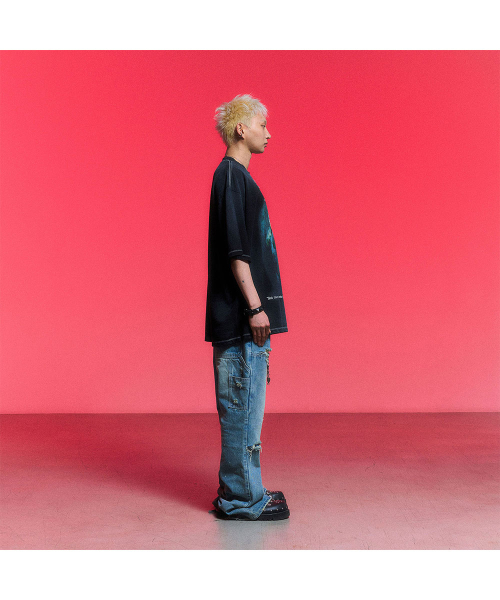 SCHISM INDUCING(スキズムインデューシング)の「LUKE T SHIRT_BLACK(Tシャツ/カットソー・レディース・その他・MEDIUM/LARGE/X-LARGE)」の14枚目の写真