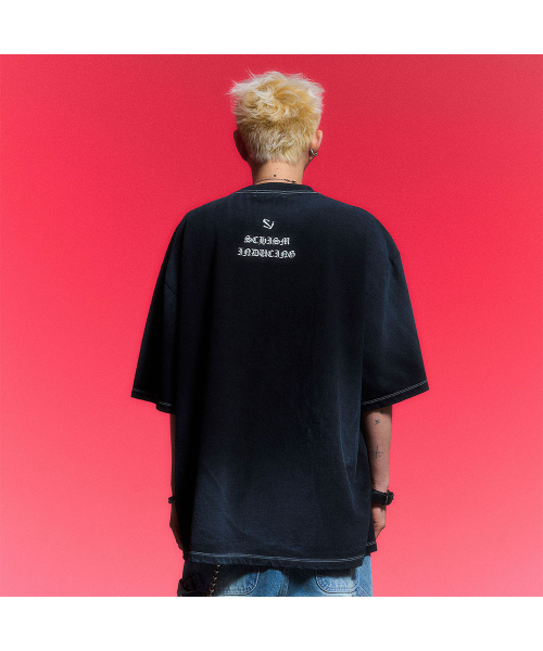SCHISM INDUCING(スキズムインデューシング)の「LUKE T SHIRT_BLACK(Tシャツ/カットソー・レディース・その他・MEDIUM/LARGE/X-LARGE)」の11枚目の写真