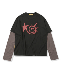 MAINBOOTH（メインブース）の「Maniac T-shirt(CHARCOAL)（Tシャツ/カットソー）」