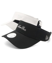 NEW ERA（ニューエラ）の「ニューエラ ゴルフサンバイザー ロングバイザー ラインストーン（サンバイザー）」