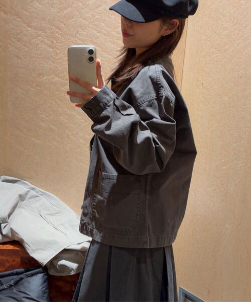 OAFISH(オアフィッシュ)の「FOLDED WAIST PLEATS WOOL SKIRT, CHARCOAL(スカート・レディース・その他・1/2)」の7枚目の写真