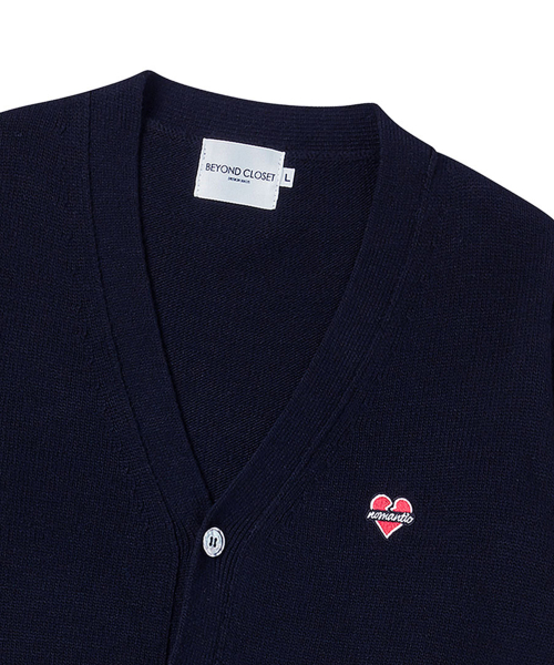 Beyond Closet（-）の「ノーマンティック カシミヤブレンドカーディガン ネイビー（カーディガン/ボレロ・メンズ・その他・MEDIUM/LARGE/X-LARGE）」の3枚目の写真