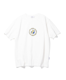 [16番手] チェア半袖Tシャツ MSHTS014-WT