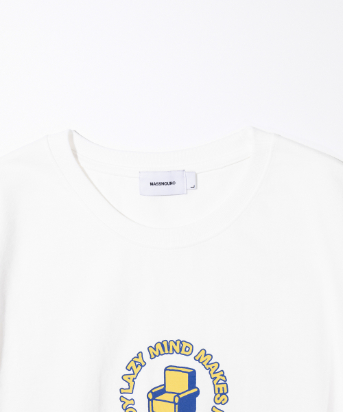 MASSNOUN（マスノウン）の「[16番手] チェア半袖Tシャツ MSHTS014-WT（Tシャツ/カットソー・レディース・その他・SMALL/X-LARGE/LARGE/MEDIUM）」の3枚目の写真