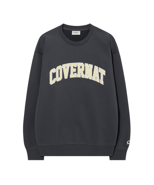 COVERNAT(カバーナット)の「アーチロゴ スウェット チャコール(スウェット・レディース・その他・X-SMALL/SMALL/MEDIUM/LARGE/X-LARGE/XX-LARGE)」の2枚目の写真