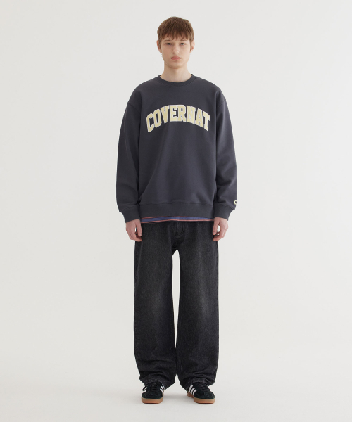 COVERNAT(カバーナット)の「アーチロゴ スウェット チャコール(スウェット・レディース・その他・X-SMALL/SMALL/MEDIUM/LARGE/X-LARGE/XX-LARGE)」の4枚目の写真