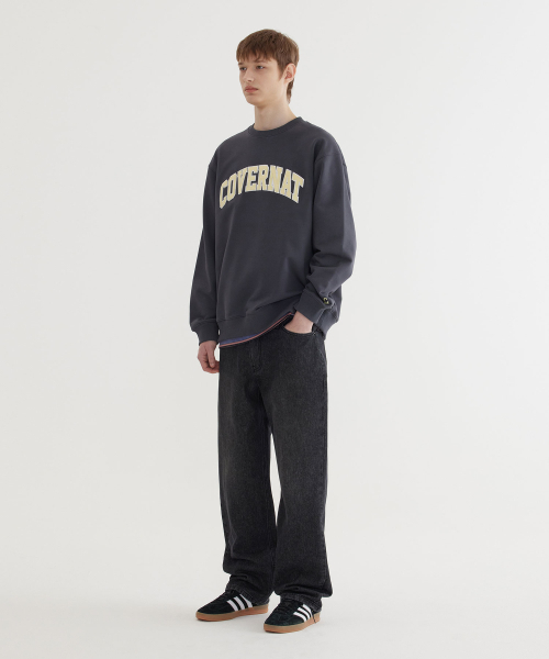 COVERNAT(カバーナット)の「アーチロゴ スウェット チャコール(スウェット・レディース・その他・X-SMALL/SMALL/MEDIUM/LARGE/X-LARGE/XX-LARGE)」の5枚目の写真