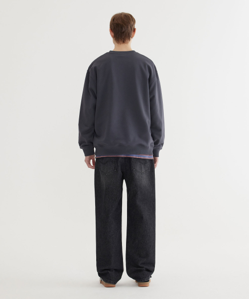 COVERNAT(カバーナット)の「アーチロゴ スウェット チャコール(スウェット・レディース・その他・X-SMALL/SMALL/MEDIUM/LARGE/X-LARGE/XX-LARGE)」の6枚目の写真