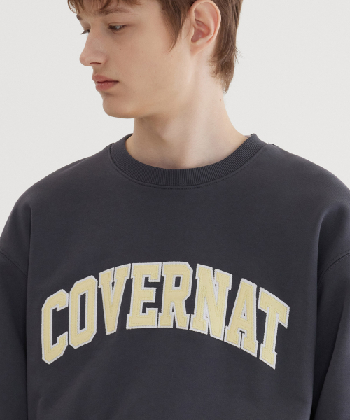 COVERNAT(カバーナット)の「アーチロゴ スウェット チャコール(スウェット・レディース・その他・X-SMALL/SMALL/MEDIUM/LARGE/X-LARGE/XX-LARGE)」の7枚目の写真