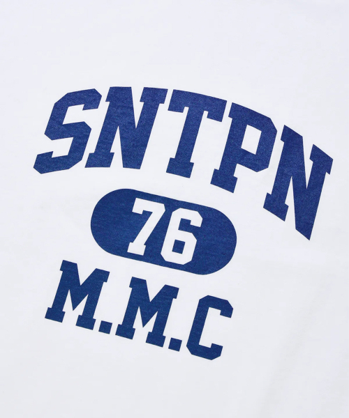 SAINTPAIN(セイントペイン)の「SP SNTPN ロゴTシャツ-ホワイトブルー(Tシャツ/カットソー・メンズ・その他・LARGE/X-LARGE/SMALL/MEDIUM)」の7枚目の写真