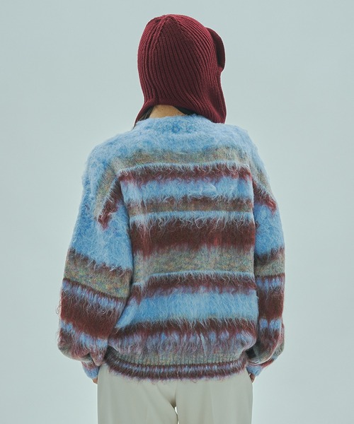 ローズバッド（ROSE BUD）/STRIPE KNIT TOP STRIPE KNIT TOP（ニット/セーター）｜ROSE BUD（ローズバッド）の