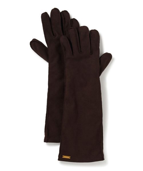 セール】フェイクスエードステッチロンググローブ（手袋）｜Mila Owen