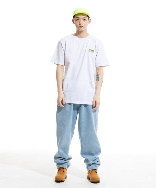 CREAM SODA LAB（クリームソーダラボ）の「ハワイバックプリント半袖Tシャツライトグレー（Tシャツ/カットソー・メンズ・その他・LARGE/MEDIUM/X-LARGE/XX-LARGE）」の10枚目の写真