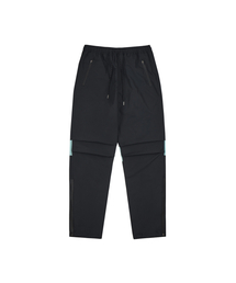 SEEN（シーン）の「TRECKING ZIP TROUSERS (Black)（スウェットパンツ）」
