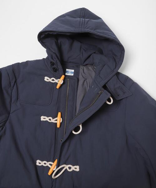 ARMY TWILL（アーミーツイル）の「ARMY TWILL　Cotton Nylon Duffel Coat（ダウンジャケット/コート・メンズ・ブラック/ネイビー・MEDIUM/LARGE）」の19枚目の写真