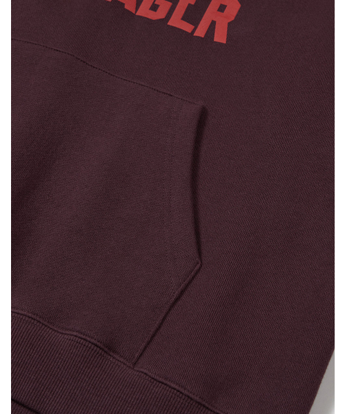 MMLG（エムエムエルジー）の「[Mmlg] FAMILY MESSAGE HOODIE (PLUM)（パーカー・レディース・その他・LARGE/X-LARGE/SMALL/MEDIUM）」の6枚目の写真