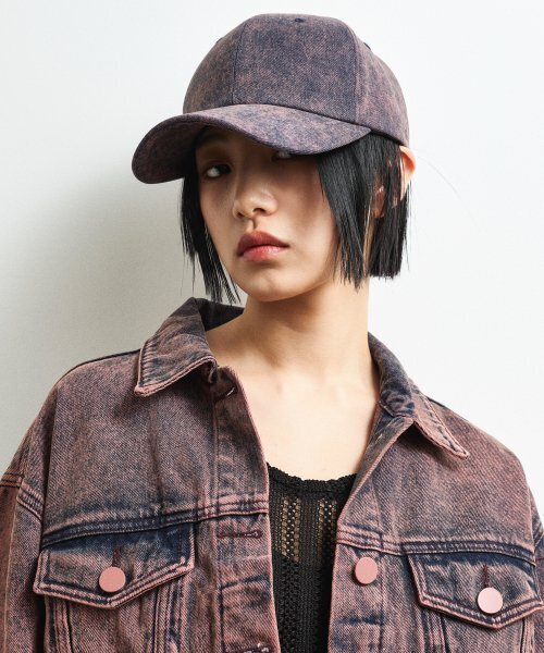 C WEAR BY THE GENIUS（シーウェアバイザジーニアス）の「ワインデニムクロップトラッカージャケット（デニムジャケット・レディース・その他・size1）」の9枚目の写真