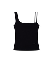 DUSTE（ダステ）の「Unbalanced Strap Tank Top（Tシャツ/カットソー）」