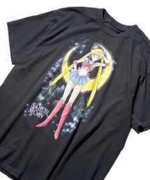 C.E.L.STORE（セルストア）の「THRIFTY LOOK / スリフティールック THRIFTY ANIME TEE "SAILOR MOON" セーラームーン アニメTシャツ ユーズド加工（Tシャツ/カットソー）」