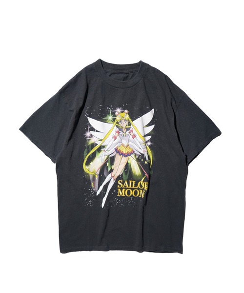 THRIFTY LOOK(スリフティールック)の「THRIFTY LOOK / スリフティールック THRIFTY ANIME TEE "SAILOR MOON" セーラームーン アニメTシャツ ユーズド加工(Tシャツ/カットソー・メンズ・ブラック系その他2/ブラック系その他/ブラック・MEDIUM/LARGE/X-LARGE)」の11枚目の写真