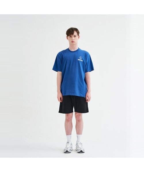 CODE I'M(コードアイエム)の「LABロゴプリントオーバーサイズ半袖Tシャツブルー(Tシャツ/カットソー・メンズ・その他・MEDIUM/LARGE/X-LARGE)」の2枚目の写真