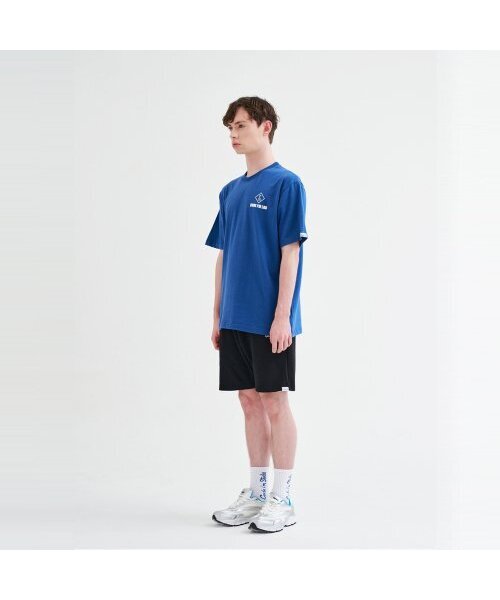 CODE I'M(コードアイエム)の「LABロゴプリントオーバーサイズ半袖Tシャツブルー(Tシャツ/カットソー・メンズ・その他・MEDIUM/LARGE/X-LARGE)」の3枚目の写真