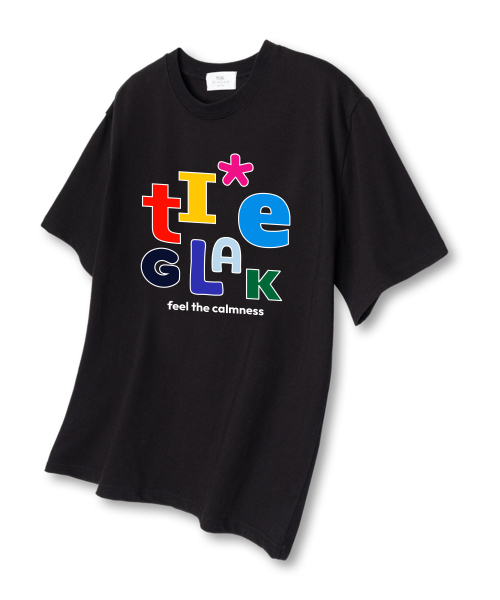 TI.GLAKE(ティーグレイク)の「アルファベットポイントオーバーサイズ半袖Tシャツブラック(Tシャツ/カットソー・レディース・その他・LARGE/X-LARGE/XX-LARGE)」の1枚目の写真