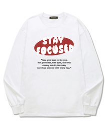 STAY FOCUSED ロングスリーブ (DLS033) ホワイト