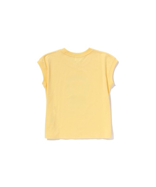 A BATHING APE（アベイシングエイプ）の「BABY MILO GRADATION PRINT RELAXED FIT TANK TOP（タンクトップ・キッズ・イエロー/ホワイト・110/90/140/120/130/100）」の4枚目の写真
