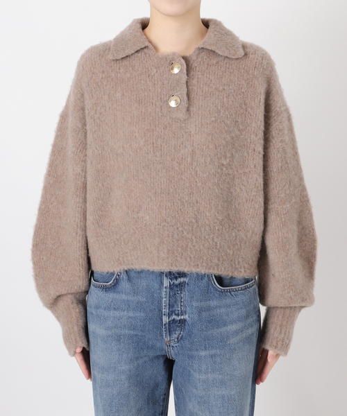 【NEW】ジャーナルスタンダード レサージュ（journal standard L’essage）/MOUSSEキモウプルオーバー MOUSSEキモウプルオーバー（ニット/セーター）｜journal standard L