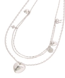 niko and... | ハートコイン2連ネックレス(ネックレス)