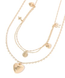 niko and... | ハートコイン2連ネックレス(ネックレス)