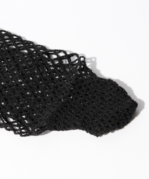 Ray BEAMS(レイビームス)の「Ray BEAMS / トーション リボン ソックス(ソックス/靴下・レディース・オフホワイト/ブラック・ONE SIZE)」の14枚目の写真