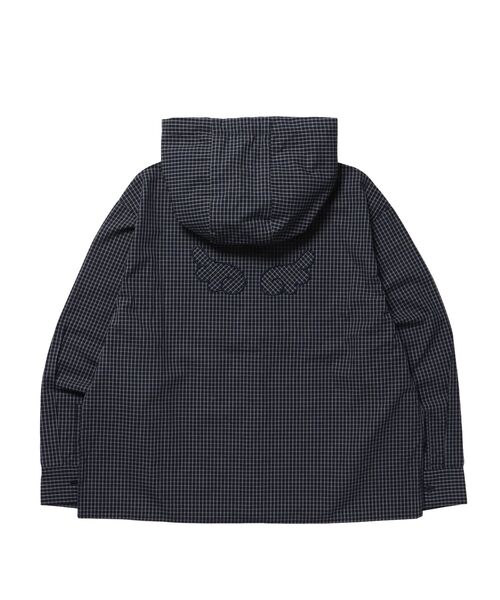 SEQUENZ（シークエンズ）の「※WEB限定 / フード付き / レディースエンジェル長袖シャツ / sqnz angel hooded l/s shirts（シャツ/ブラウス・レディース・ライトブルー/ネイビー/グリーン系その他・MEDIUM/SMALL）」の16枚目の写真