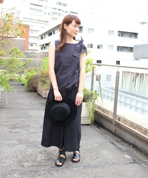 FABIO RUSCONI（ファビオルスコーニ）の「【Fabio Rusconi】フトベルトフラットサンダル◆（サンダル・レディース・ブラック/ゴールド・36/39/37/38/35）」の15枚目の写真