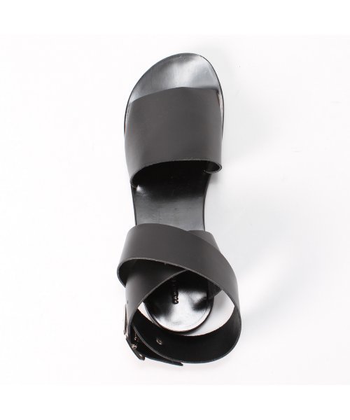 FABIO RUSCONI（ファビオルスコーニ）の「【Fabio Rusconi】フトベルトフラットサンダル◆（サンダル・レディース・ブラック/ゴールド・36/39/37/38/35）」の13枚目の写真