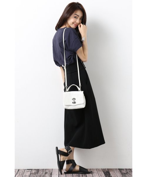 FABIO RUSCONI（ファビオルスコーニ）の「【Fabio Rusconi】フトベルトフラットサンダル◆（サンダル・レディース・ブラック/ゴールド・36/39/37/38/35）」の3枚目の写真