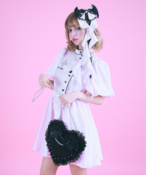 AVENCHUMU（アバンチュウム）の「Love heart's cake pochette（ショルダーバッグ・レディース・レオパード/ドット/ピンク/ピンク系その他/ブラック・FREE）」の18枚目の写真