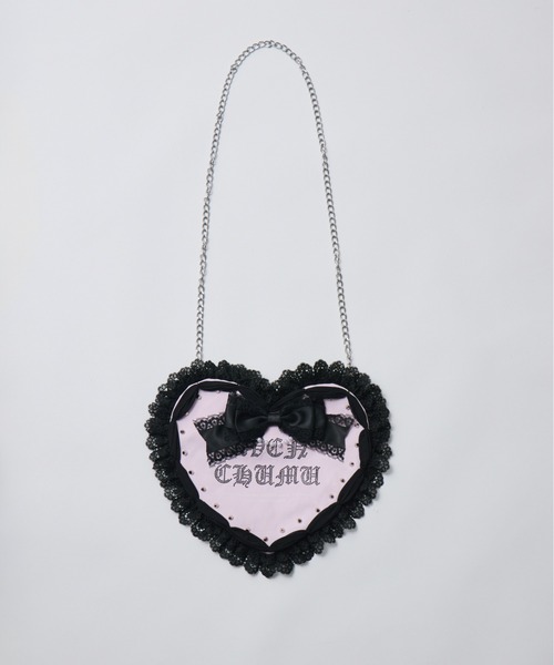 AVENCHUMU（アバンチュウム）の「Love heart's cake pochette（ショルダーバッグ・レディース・レオパード/ドット/ピンク/ピンク系その他/ブラック・FREE）」の19枚目の写真