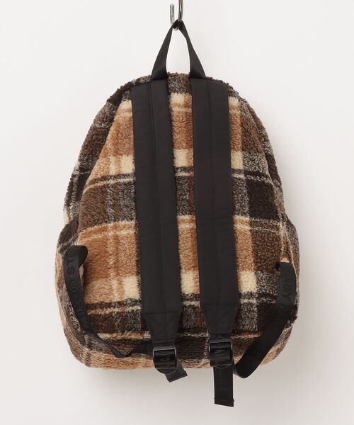 BABY MILO FAUX FUR CHECK MEDIUM BACKPACK（ショルダーバッグ）｜A