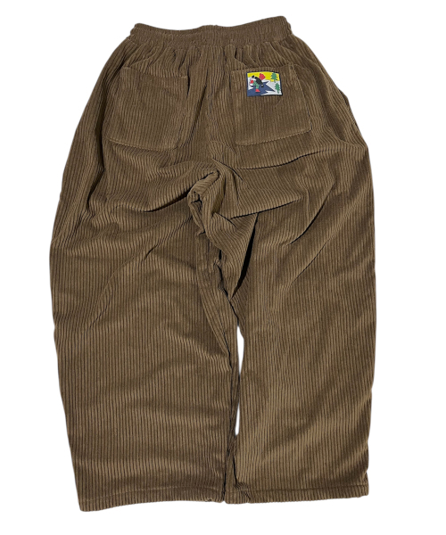 SK8ER ROCK(スケーターロック)の「Vintage Label Corduroy Wide Pants ((brown))(その他パンツ・レディース・その他・FREE)」の1枚目の写真
