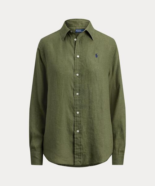 クラシック フィット リネン シャツ（シャツ/ブラウス）｜POLO RALPH