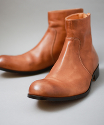 【PADRONE】別注SHORT BACK ZIP BOOTS