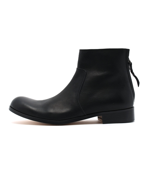 PADRONE(パドローネ)の「【PADRONE】別注SHORT BACK ZIP BOOTS(ブーツ・メンズ・キャメル/ベージュ/ブラック/ダークオリーブ・40/42/41/43)」の8枚目の写真