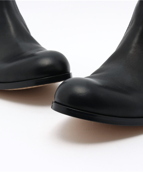 PADRONE(パドローネ)の「【PADRONE】別注SHORT BACK ZIP BOOTS(ブーツ・メンズ・キャメル/ベージュ/ブラック/ダークオリーブ・40/42/41/43)」の12枚目の写真
