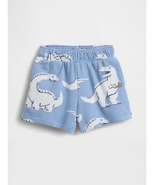 GAP（ギャップ）の「ヴィンテージソフト フレンチテリー グラフィックスウェット ショートパンツ (幼児・ベビー)（その他パンツ・キッズ・ライトブルー/マルチ・70cm/80ｃｍ/90cm/100cm/95cm/105cm/110cm）」の2枚目の写真