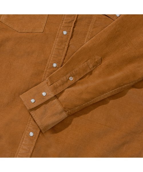PRODESHIRT（プロデシャツ）の「[コンフォート] コーデュロイウェスタンシャツ (ブリック)（シャツ/ブラウス・メンズ・その他・L/XL）」の5枚目の写真