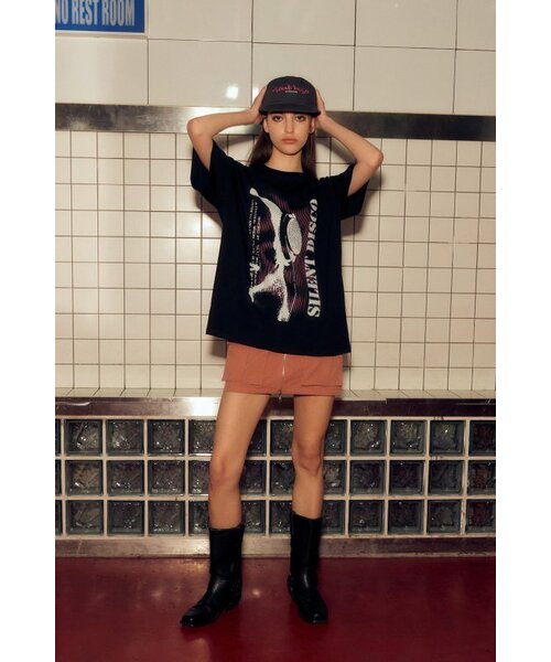 AFTERHOURS（アフターアワーズ）の「FRONT POCKET ZIP-UP SKIRT (BRICK ROSE)（スカート・レディース・その他・FREE）」の4枚目の写真