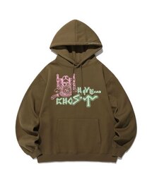HAVE A NICE GHOST HOODIE_KHAKI(NG2DFUM424A)