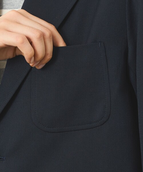 MACKINTOSH PHILOSOPHY(マッキントッシュ フィロソフィー)の「【GREY LABEL】シングルブレストブレザー(テーラードジャケット・レディース・ダークネイビー・6/2)」の6枚目の写真